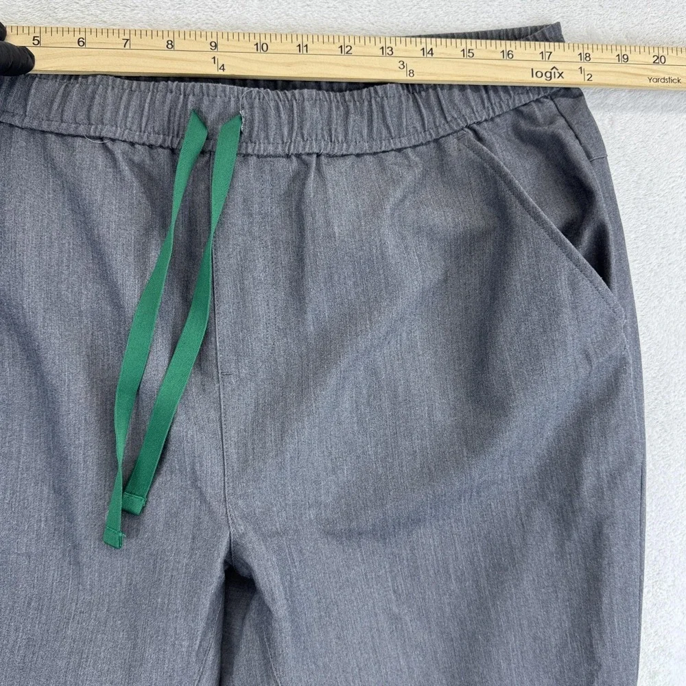 Figs Technical Collection Pants Mens XL/T Gray Jogger‎ Scrub Stretch Drawstring